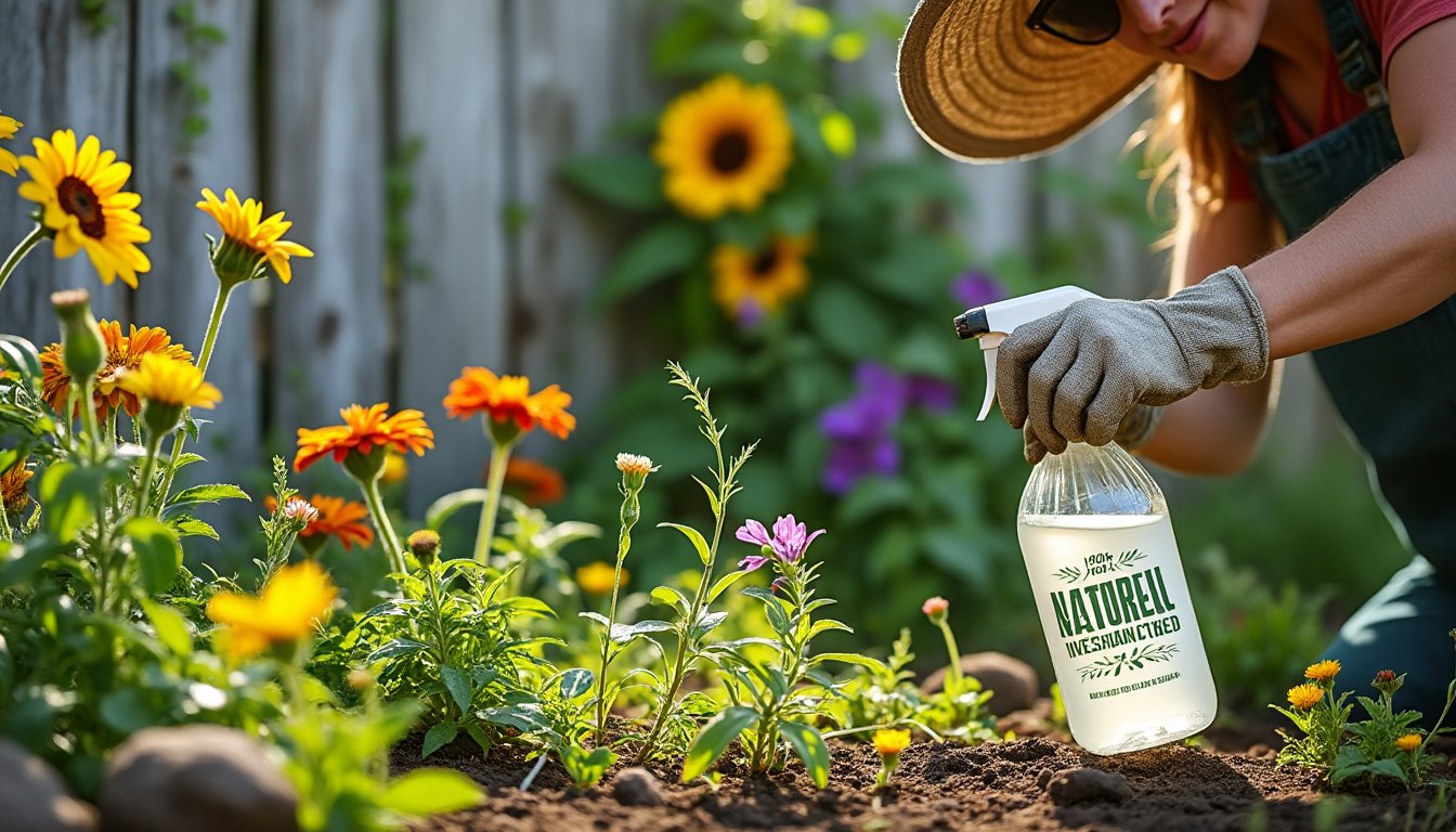 découvrez comment utiliser le vinaigre comme désherbant naturel pour éliminer efficacement les mauvaises herbes tout en respectant l'environnement. suivez nos astuces et conseils pratiques pour un jardin sain et propre.