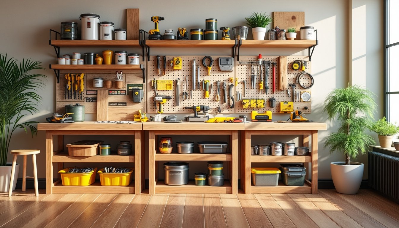 découvrez nos conseils pratiques pour aménager efficacement votre atelier de bricolage. apprenez à optimiser chaque espace, à organiser vos outils et à créer un environnement inspirant pour réaliser tous vos projets.