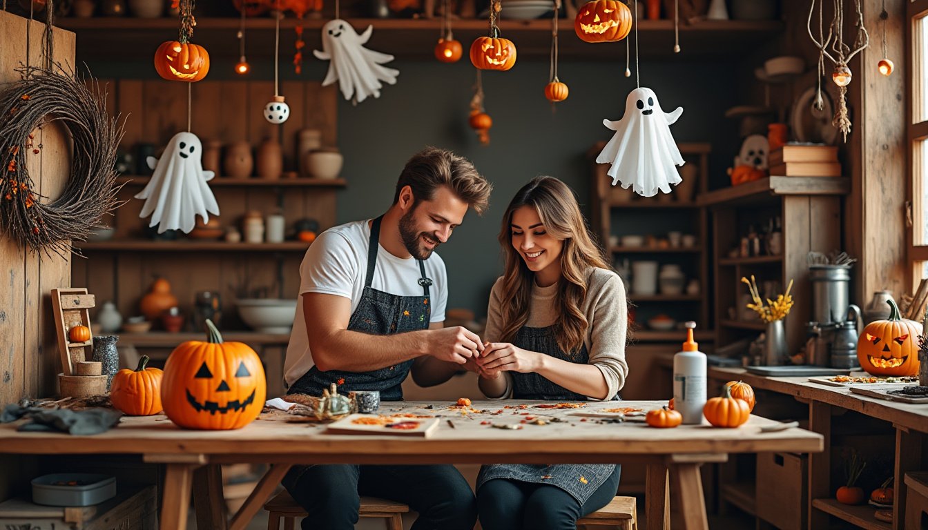 découvrez des idées créatives de bricolage pour halloween adaptées aux adultes. transformez votre maison avec des projets uniques et effrayants à réaliser soi-même, alliant créativité et esprit festif pour une célébration mémorable.