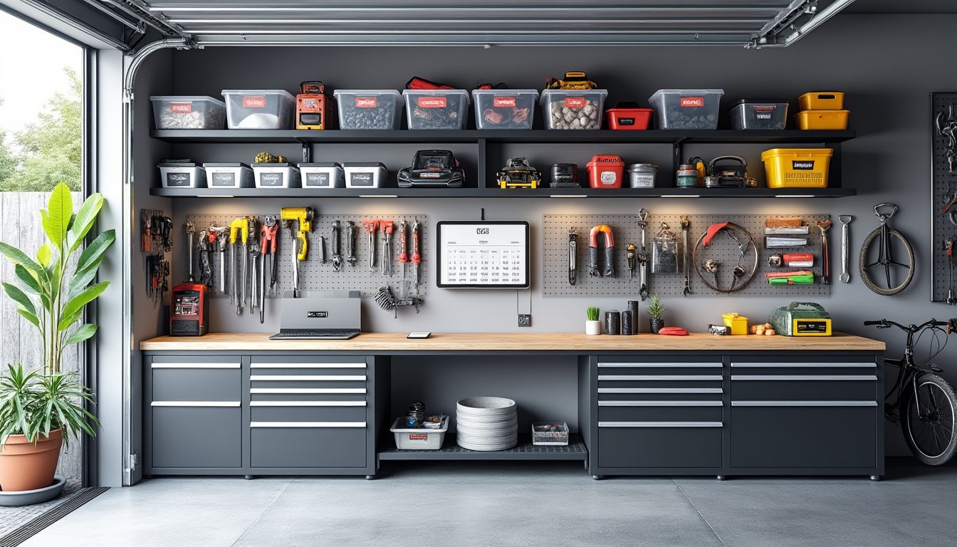 découvrez 10 astuces ingénieuses de bricolage pour organiser facilement votre garage en 2025. optimisez l'espace, facilitez le rangement et retrouvez tout votre matériel en un clin d'œil !