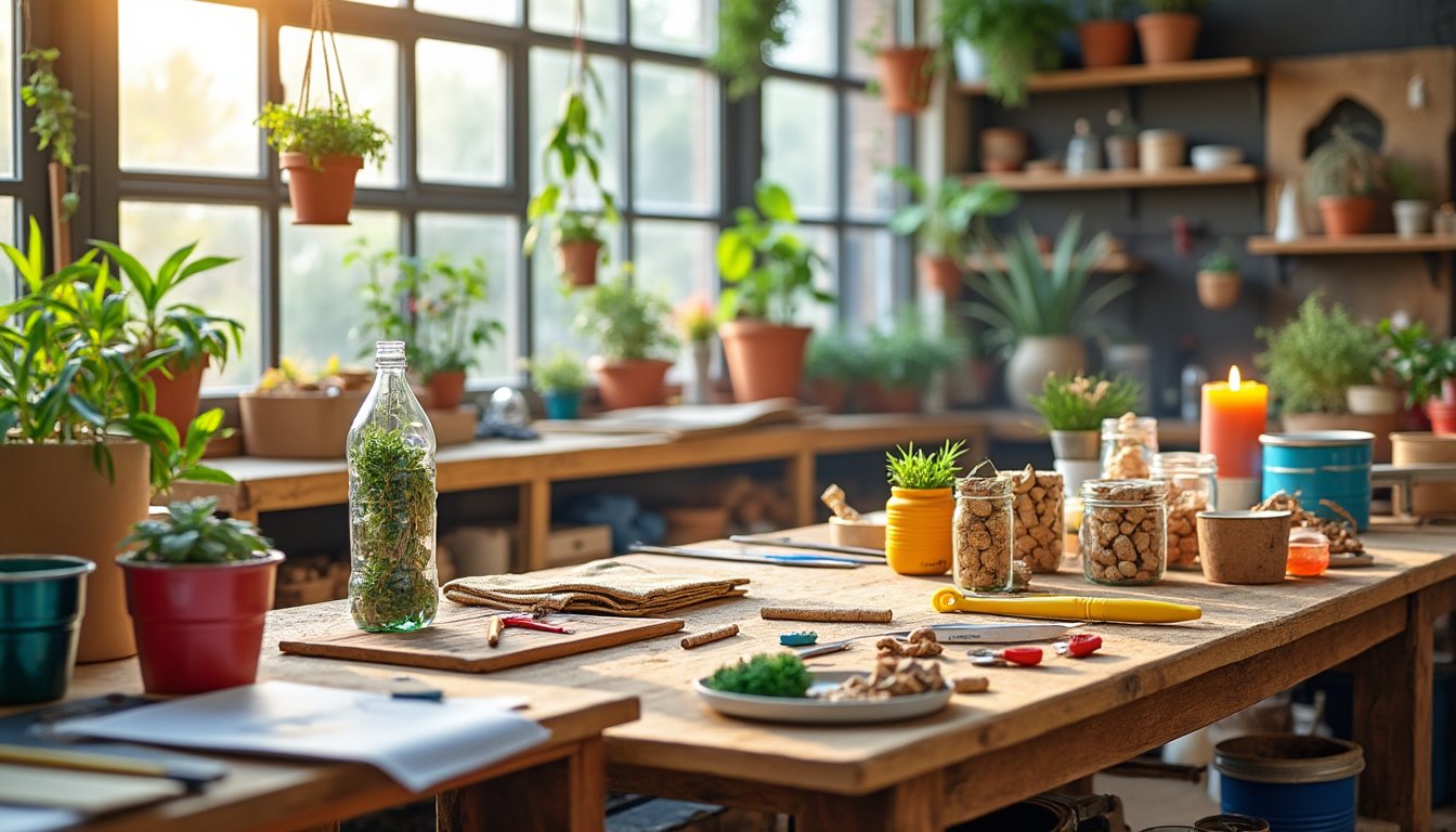 découvrez 7 idées créatives de bricolage récup à réaliser avec des objets du quotidien. offrez une seconde vie à vos objets et recyclez malin tout en vous amusant !