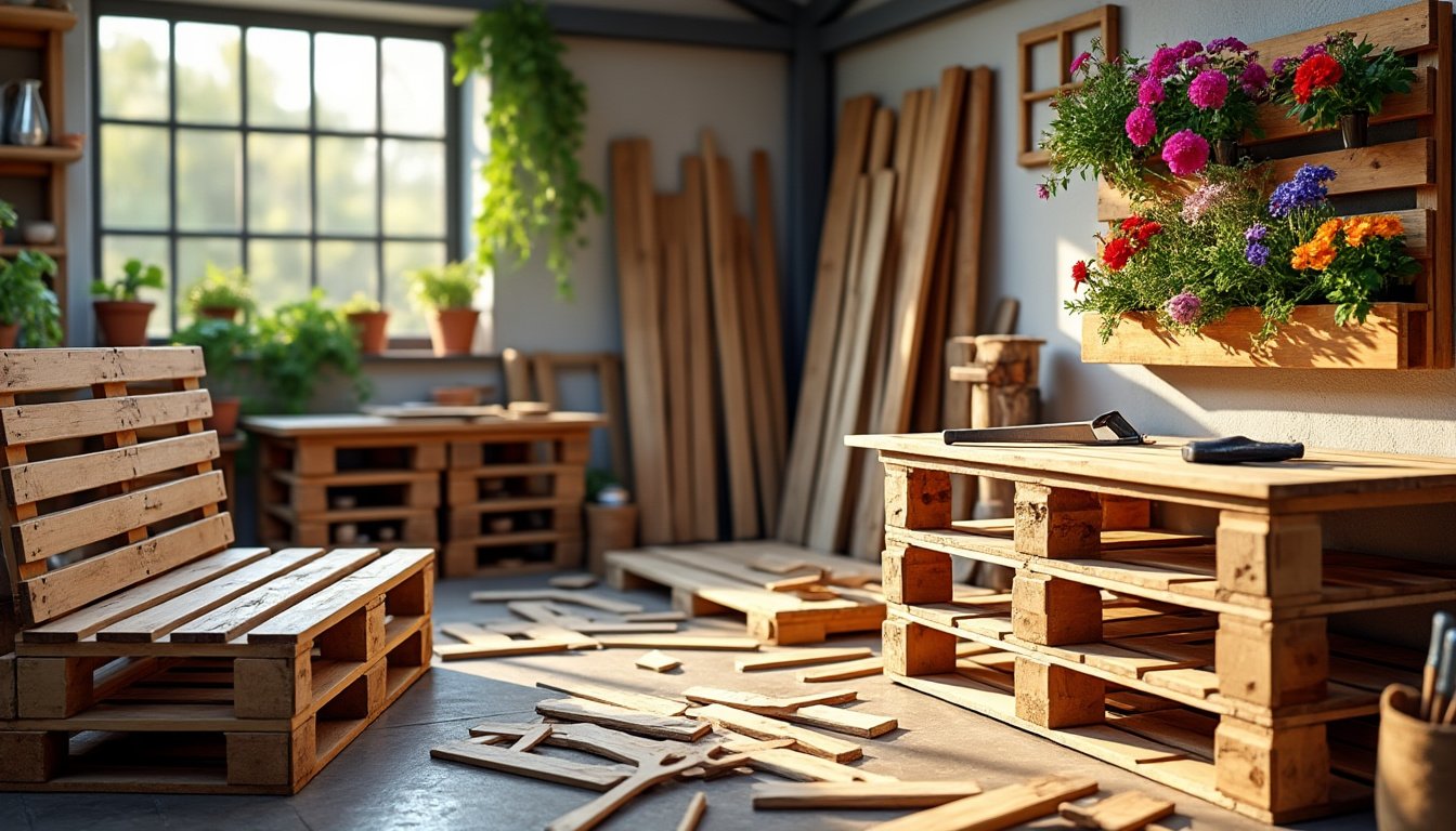 découvrez des idées simples et des astuces pratiques pour débuter le bricolage avec des palettes. apprenez à transformer facilement des palettes en créations originales, même si vous êtes débutant !