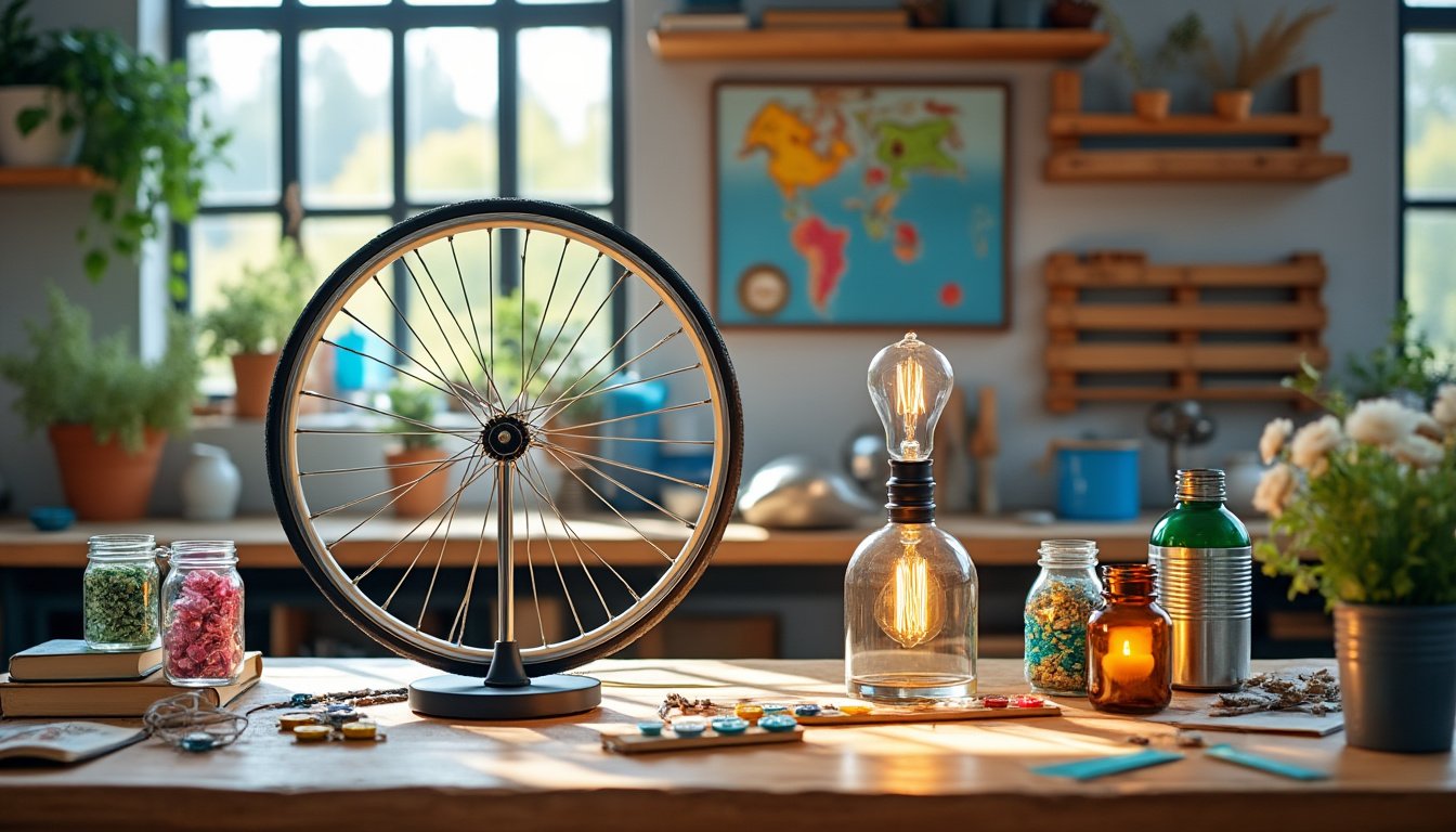 découvrez comment transformer des objets recyclés en éléments de décoration uniques grâce à notre tuto bricolage récup design. astuces, idées créatives et diy faciles pour personnaliser votre intérieur tout en respectant l’environnement.